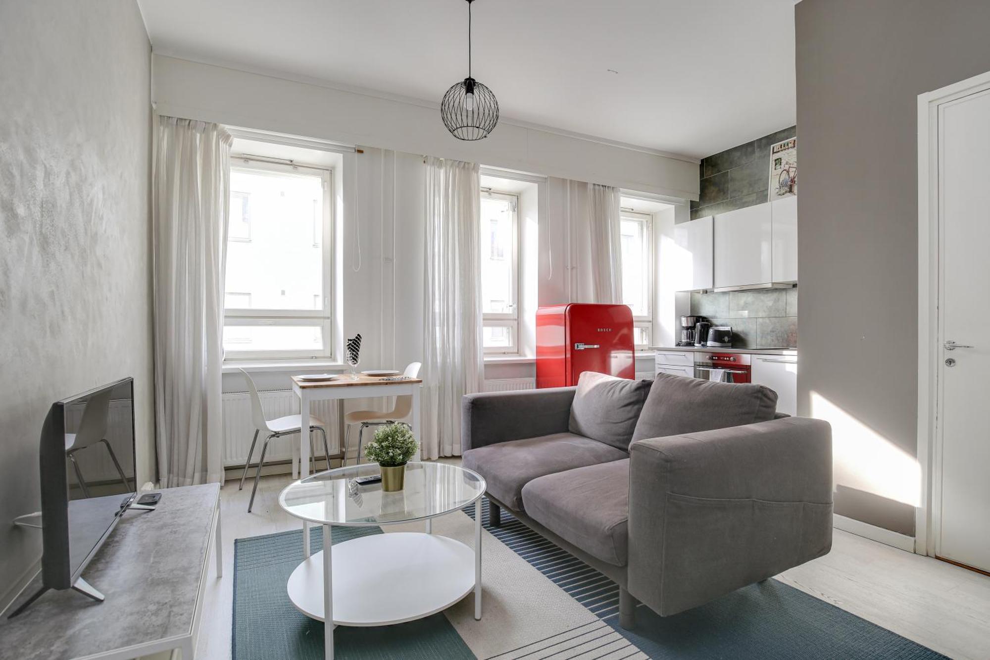 Kotimaailma Apartments Kamppi - Studio For 2 Helsinki Dış mekan fotoğraf